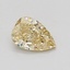 0.56 Ct. Fancy Yellow Pear Lab Grown Diamond
