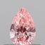 0.41 Ct. Fancy Vivid Pink Pear Lab Grown Diamond