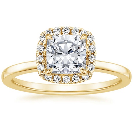 18K Yellow Gold Vienna Diamond Bridal Set (1/2 ct. tw.)