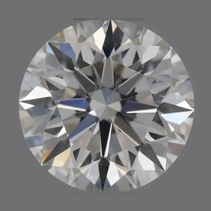 Round diamond — real photo