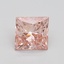 3.07 Ct. Fancy Intense Pink Princess Lab Grown Diamond