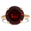 Retro Garnet Cocktail Ring