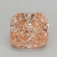 2.56 Ct. Fancy Vivid Pink Cushion Lab Grown Diamond