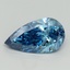 3.05 Ct. Fancy Vivid Blue Pear Lab Grown Diamond
