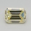 0.78 Ct. Fancy Light Yellow Emerald Lab Grown Diamond