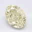 1.55 Ct. Fancy  Yellow Oval Lab Grown Diamond