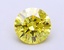 1.36 Ct. Fancy Vivid  Yellow Round Lab Grown Diamond