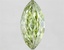 2.91 Ct. Fancy Vivid Green Marquise Lab Grown Diamond