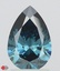 1.90 Ct. Fancy Deep Blue Pear Lab Grown Diamond