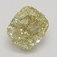 0.74 Ct. Fancy Brownish Yellow Cushion Diamond