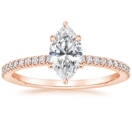 14K Rose Gold Viviana Diamond Bridal Set (2/5 ct. tw.)