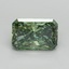 2.02 Ct. Fancy Vivid Green Radiant Lab Grown Diamond