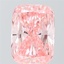 10.01 Ct. Fancy Vivid Pink Cushion Lab Grown Diamond
