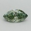 0.50 Ct. Fancy Vivid Green Marquise Lab Grown Diamond
