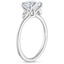 Platinum Colette Diamond Ring, smallside view