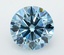 2.01 Ct. Fancy Vivid  Blue Round Lab Grown Diamond