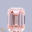 2.07 Ct. Fancy Intense  Pink Emerald Lab Grown Diamond