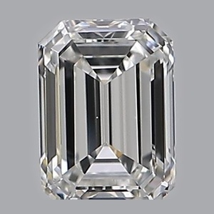 Emerald diamond — real photo