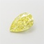 1.38 Ct. Fancy Intense Yellow Pear Lab Grown Diamond
