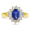 Retro Tanzanite Vintage Ring