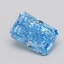 1.01 Ct. Fancy Blue Radiant Lab Grown Diamond