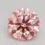 1.66 Ct. Fancy Intense Pink Round Lab Grown Diamond