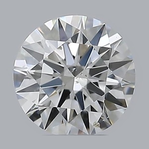 Round diamond — real photo