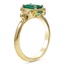 The Maire Ring, smalltop view on a hand