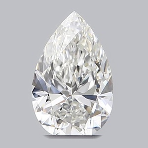 Pear diamond — real photo