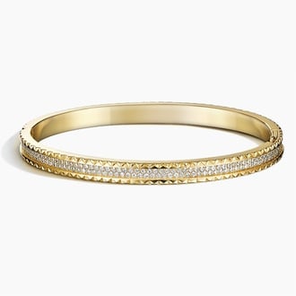 Sol Pavé Diamond 6.5 Inch Bangle Bracelet