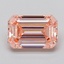 2.05 Ct. Fancy Intense Pink Emerald Lab Grown Diamond