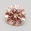 1.73 Ct. Fancy Intense Pink Round Lab Grown Diamond