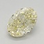1.35 Ct. Fancy Yellow Oval Lab Grown Diamond