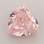 1.62 Ct. Fancy Intense  Pink Heart Lab Grown Diamond