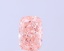 0.68 Ct. Fancy Brownish Pink Cushion Lab Grown Diamond