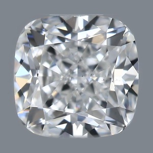 Cushion diamond — real photo