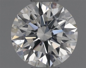 Round diamond — real photo