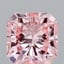3.03 Ct. Fancy Vivid  Pink Radiant Lab Grown Diamond