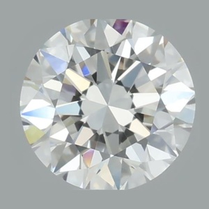Round diamond — real photo