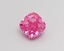 1.01 Ct. Fancy Vivid Pink Cushion Lab Grown Diamond