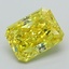 1.31 Ct. Fancy Intense Yellow Radiant Lab Grown Diamond