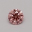 0.31 Ct. Fancy Vivid Pink Round Lab Grown Diamond