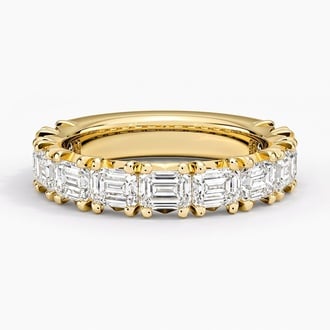 Nathalie Emerald Cut Lab Diamond Ring
