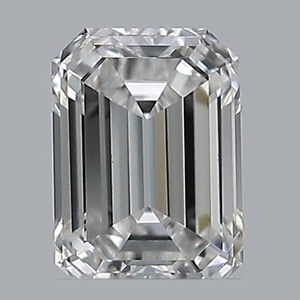 Emerald diamond — real photo