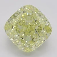 2.32 Ct. Fancy Intense Yellow Cushion Diamond
