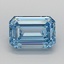 2.02 Ct. Fancy Intense  Blue Emerald Lab Grown Diamond