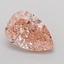 1.10 Ct. Fancy Vivid Pink Pear Lab Grown Diamond
