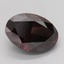 2.58 Ct. Fancy Dark Pink Oval Lab Grown Diamond