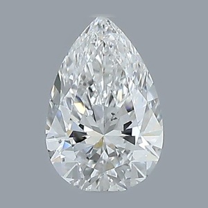 Pear diamond — real photo
