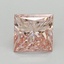 2.27 Ct. Fancy Vivid Pink Princess Lab Grown Diamond